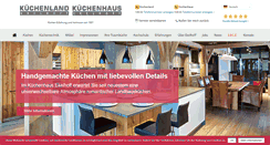 Desktop Screenshot of kuechen-ekelhoff.de